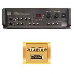 GILBORD AMP2 2X100WRMS Karaoke επαγγελματικός ενισχυτής